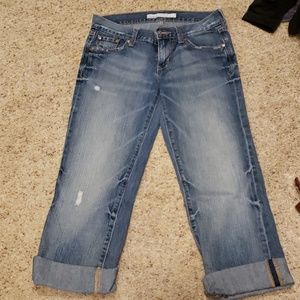 Old Navy boyfriend capris